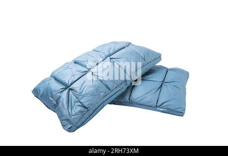 down pillow isolated on white background Stock Photo