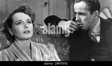 THE MALTESE FALCON 1941 Warner Bros. film with Mary Astor and Humphrey Bogart Stock Photo