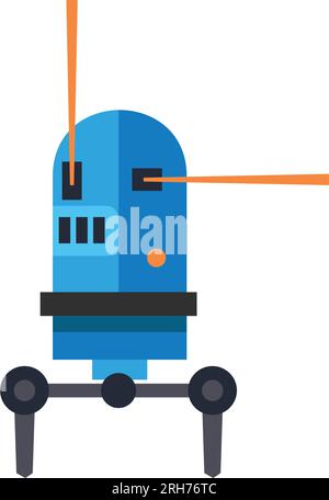 Rotary laser level vector icon Stock Vector
