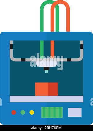 3d-printer vector icon Stock Vector