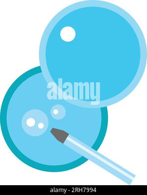In vitro fertilization vector icon Stock Vector