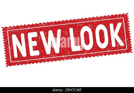 New look grunge rubber stamp on white background, vector illustration Stock Vector