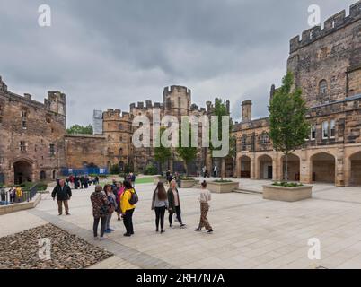 Lancaster castle, formerly a prison now a tourist attraction Stock Photo
