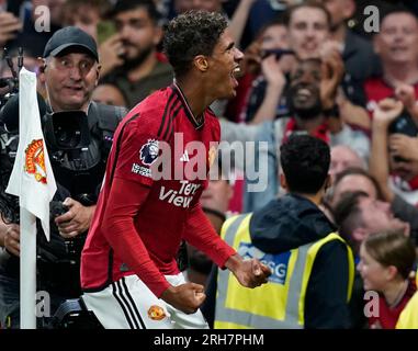 MANCHESTER, UK. 14th Aug, 2023. during the Premier League match at Old Trafford, Manchester. Picture credit should read: Andrew Yates/Sportimage Credit: Sportimage Ltd/Alamy Live News Stock Photo