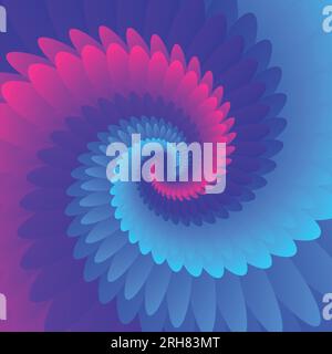 Twirl Neon colors, abstract swirl vector backgrounds Stock Vector