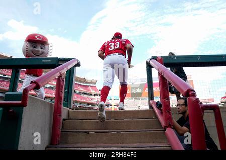 Christian Encarnacion-Strand 33 Cincinnati Reds baseball signature