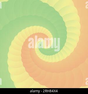 Twirl Retro colors, abstract swirl vector backgrounds Stock Vector