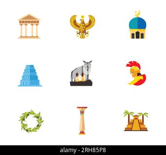 Ancient civilization tower of babel Stock Vector Image & Art - Alamy