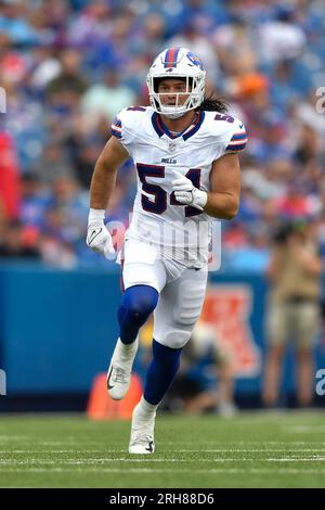 Buffalo Bills linebacker Baylon Spector (54) plays during an NFL football  game against the Los Angeles Rams Sept. 8, 2022, in Inglewood, Calif. (AP  Photo/Denis Poroy Stock Photo - Alamy