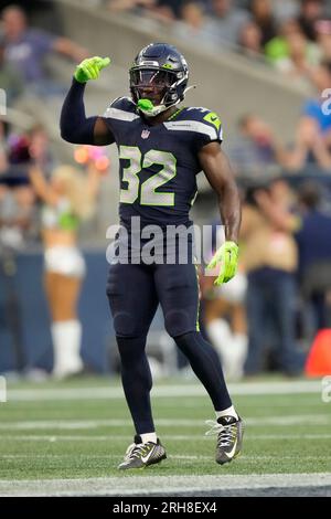 Dallas Cowboys wide receiver Dontario Drummond (19) after a preseason NFL  football game against the Seattle Seahawks, Saturday, Aug. 19, 2023, in  Seattle. (AP Photo/Lindsey Wasson Stock Photo - Alamy