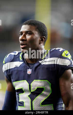 Dallas Cowboys wide receiver Dontario Drummond (19) after a preseason NFL  football game against the Seattle Seahawks, Saturday, Aug. 19, 2023, in  Seattle. (AP Photo/Lindsey Wasson Stock Photo - Alamy