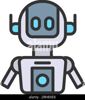 robot technology icon image Stock Vector Image & Art - Alamy