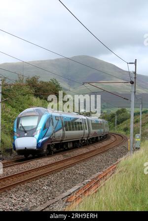 Class 397 CAF Civity 5 car Nova 2 emu, unit number 397010, in TPE ...
