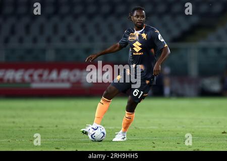 Torino, Italy. 24th Sep, 2023. September 24, 2023, Torino, Piemonte, Italy:  Olimpic Stadium Grande Torino, 24.09.23 Adrien Tameze (61 Torino FC) during  the Serie A match Torino FC v AS Roma at