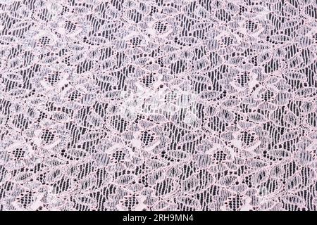 fabric texture. mesh texture. flower fabric texture. string texture, mesh cloth. black synthetic fabric. can be used as a background Stock Photo
