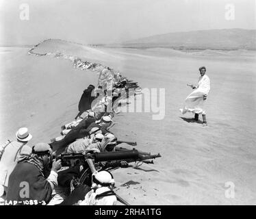 PETER O'TOOLE and ARTHUR KENNEDY in LAWRENCE OF ARABIA 1962 director ...
