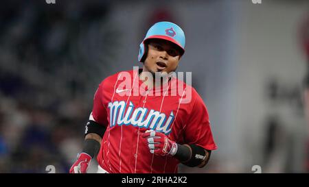 luis-arraez-drives-in-two--miami-marlins-beat-cleveland-guardian