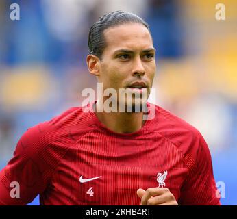 Virgil Van Dijk of Liverpool during the UEFA Champions League, Round of ...