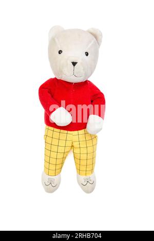 Vintage Rubber Plastic Rupert the Bear Squeaky Toy, Doll - Etsy