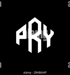 Pry Letters PRY letter logo design with polygon shape. PRY polygon and cube shape ...