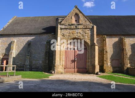 Abbotsbury stone tithe barn, Dorset, UK Stock Photo