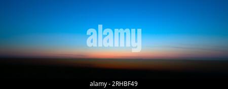 Ethereal Sunset Glow: Abstract Elegance in Fading Light Stock Photo