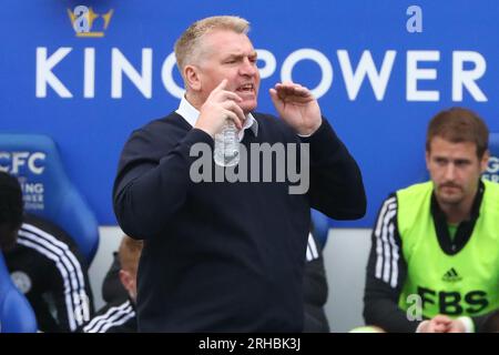 Manager of Leicester City, Dean Smith - Leicester City v West Ham United, Premier League, King Power Stadium, Leicester, UK - 28th May 2023  Editorial Use Only - DataCo restrictions apply Stock Photo