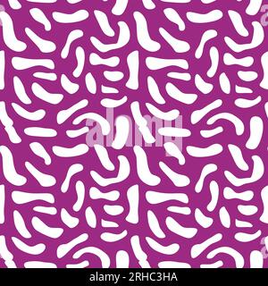 Colorful camouflage seamless pattern vector illustration. Trendy memphis repeated patterns background for fashion textile print and wrapping. Stock Vector