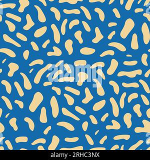 Colorful camouflage seamless pattern vector illustration. Trendy memphis repeated patterns background for fashion textile print and wrapping. Stock Vector