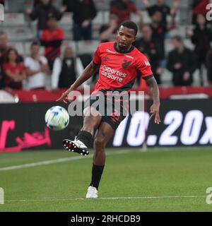 Curitiba, Brazil. 15th Aug, 2023. Cacá during Athletico e Cuiabá held at Joaquim Américo Guimarães Stadium in Curitiba, PR. Credit: Carlos Pereyra/FotoArena/Alamy Live News Stock Photo