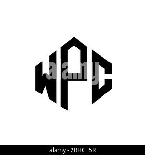 WPC letter logo design for technology company. WPC logo design black ...