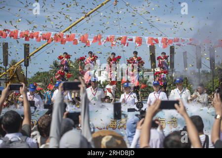 the-2023-qionghai-tanmen-sea-catching-festival-kicks-off-in-qionghai
