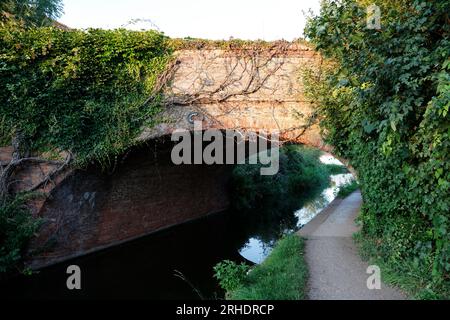 Creech St Michael Canal Bridge, Bridgewater & Taunton Canal, St Michael Road, Creech St Michael, Taunton, Somerset, England, United Kingdom Stock Photo