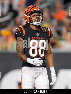 Cincinnati Bengals wide receiver Malachi Carter (88) warms up