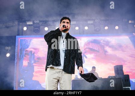 Gothenburg, Sweden. 11th, August 2023. The Norwegian singer and