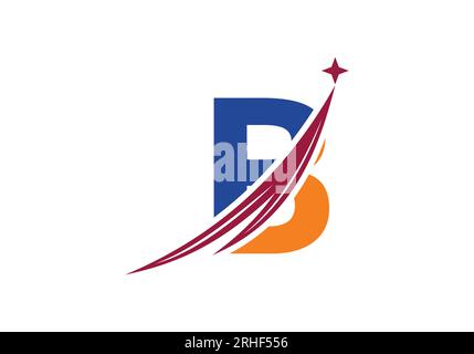Modern Letter B Logo Template. luxury branding Letter Logo Design  Vector. Stock Vector