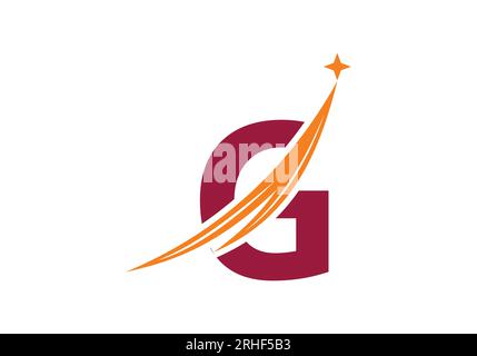 Modern Letter G Logo Template. luxury branding Letter Logo Design  Vector. Stock Vector