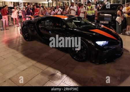 Bugatti Chiron pur sport 300+ in Monte Carlo, Monaco Stock Photo