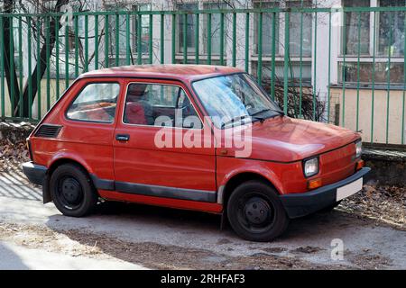 Polish Fiat, Polski Fiat 126 city car, Hungary, Magyarország, Europe Stock  Photo - Alamy