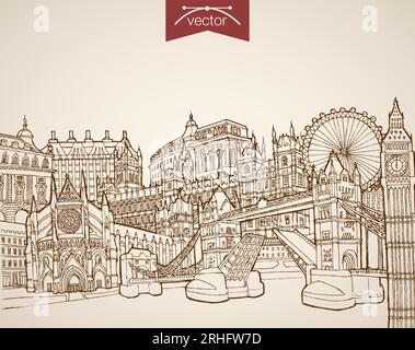 Detailed Coloring Images of Famous Landmarks for Adults Black and White Art  | MUSE AI