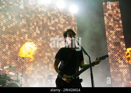 Toronto, Canada. 16th Aug, 2023. Gojira. Credit: Bobby Singh/Alamy Live News Stock Photo