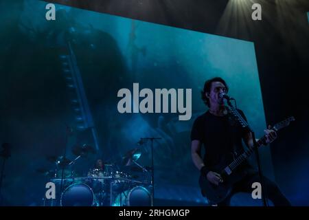 Toronto, Canada. 16th Aug, 2023. Gojira. Credit: Bobby Singh/Alamy Live News Stock Photo