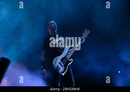 Toronto, Canada. 16th Aug, 2023. Gojira. Credit: Bobby Singh/Alamy Live News Stock Photo