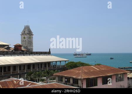 View on Zanzibar city Stock Photo