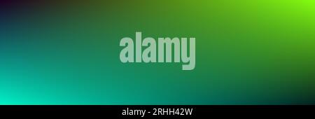 wide dark green color gradient background. eps 10 vector. Stock Vector