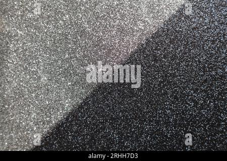 a gray and black glitter texture background Stock Photo