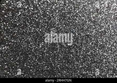a gray and black glitter texture background Stock Photo
