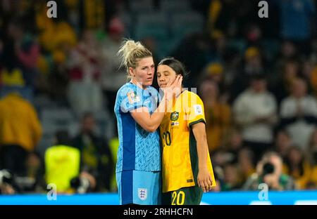 Millie Bright v Sam Kerr, England v Australia World Cup semi-final