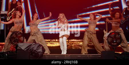 We Are Fabuloso, Preston Park, Brighton, East Sussex, UK. Zara Larsson performing at We Are Fabuloso, a concert in aid of Brighton Pride. 5th August 2023. David Smith/Alamy News Stock Photo