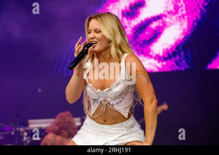 We Are Fabuloso, Preston Park, Brighton, East Sussex, UK. Zara Larsson performing at We Are Fabuloso, a concert in aid of Brighton Pride. 5th August 2023. David Smith/Alamy News Stock Photo